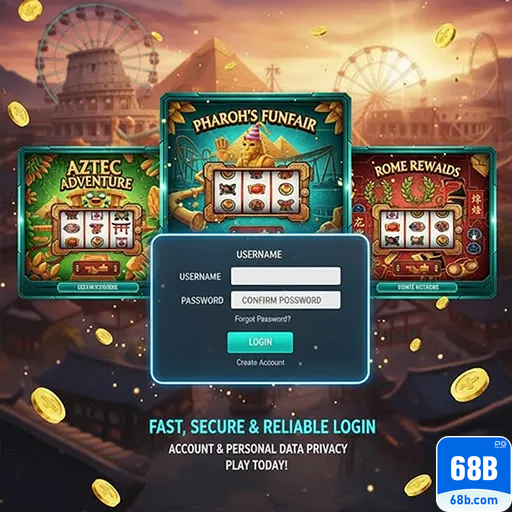 68b.com - entrar em fácil página de login