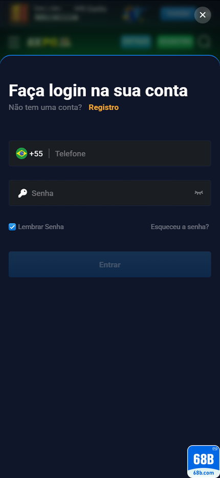 68b.com RAZÕES PARA REGISTRAR-SE NO 68b.com